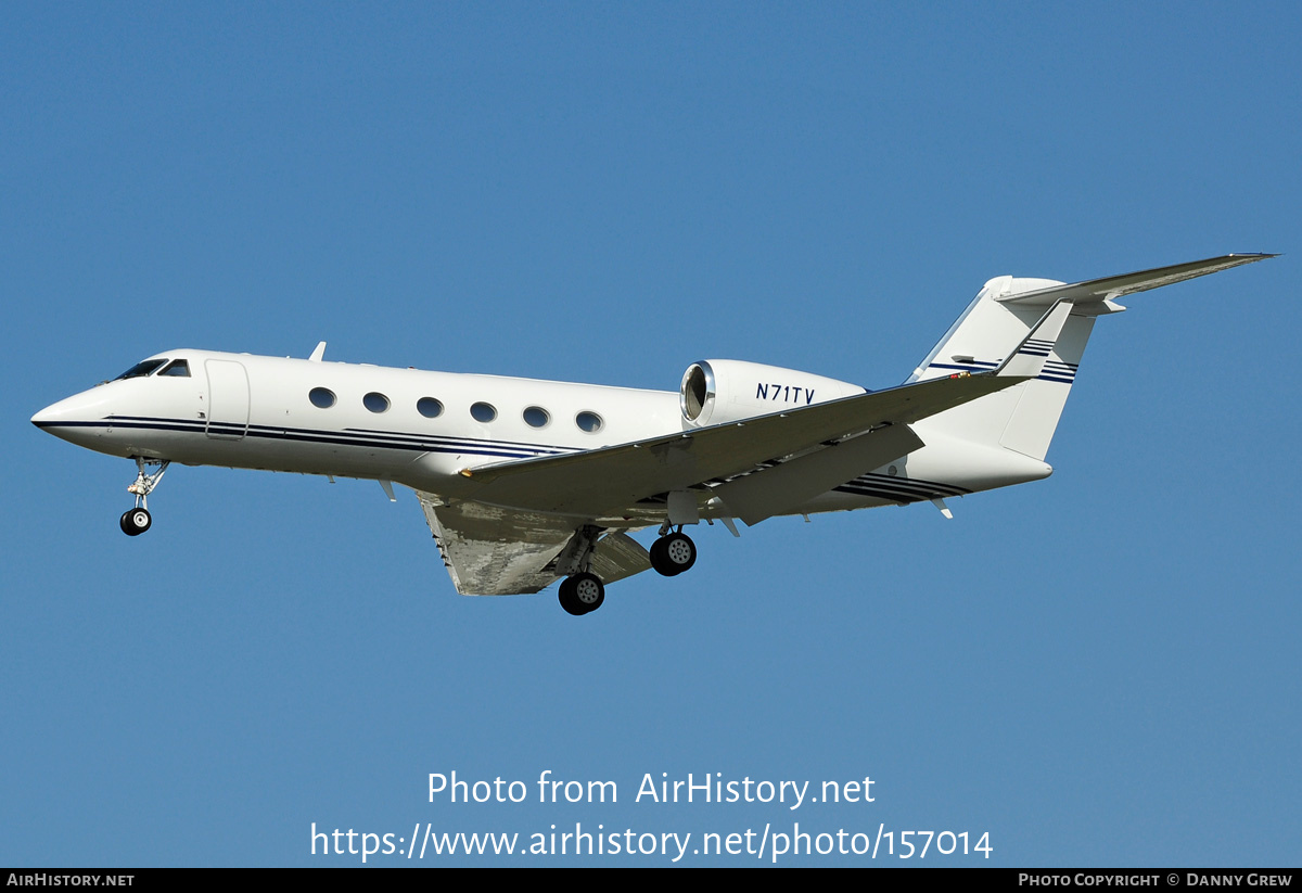 Aircraft Photo of N71TV | Gulfstream Aerospace G-IV Gulfstream IV-SP | AirHistory.net #157014