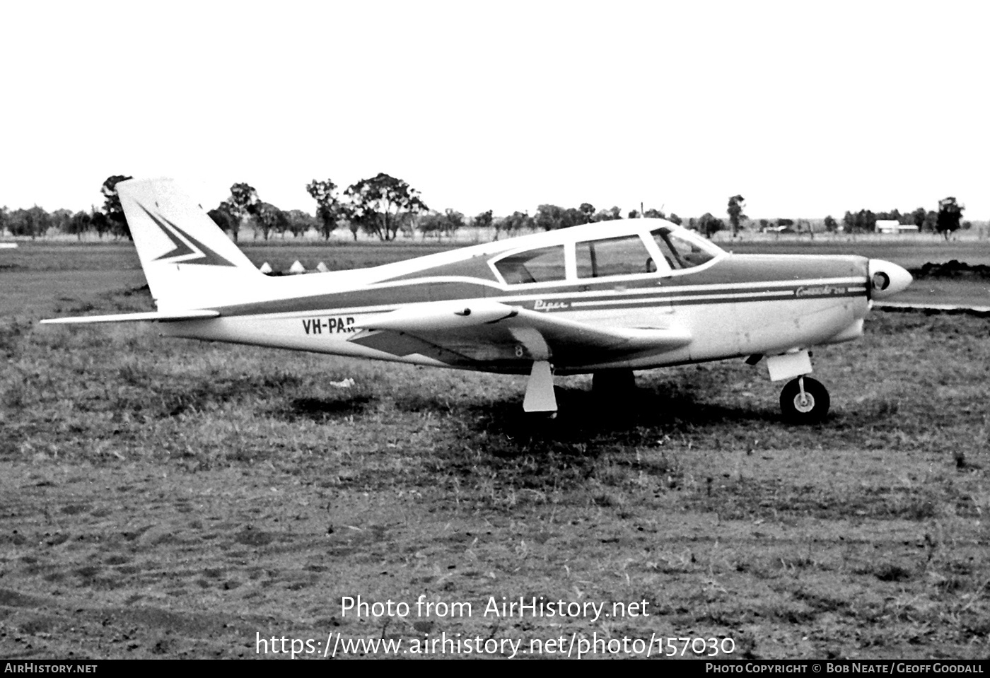 Aircraft Photo of VH-PAR | Piper PA-24-250 Comanche | AirHistory.net #157030