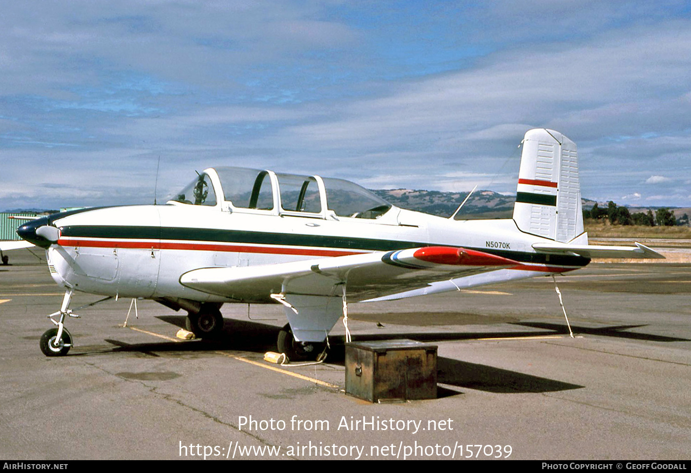 Aircraft Photo of N5070K | Beech T-34A Mentor | AirHistory.net #157039