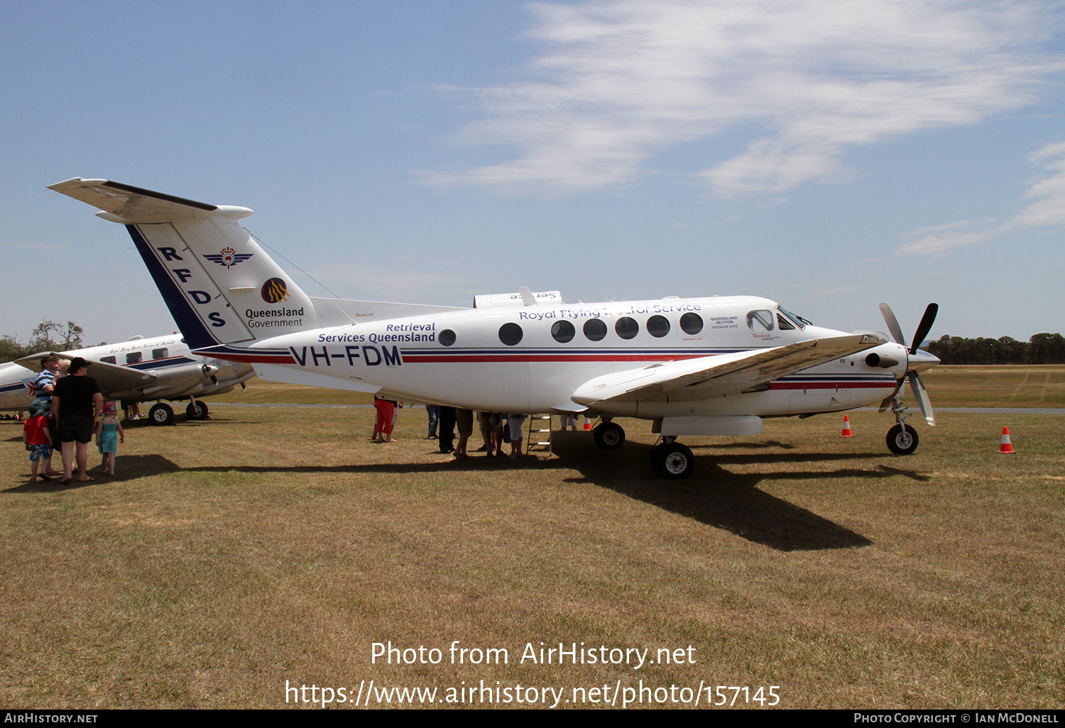 Aircraft Photo of VH-FDM | Hawker Beechcraft B200C King Air | Royal Flying Doctor Service - RFDS | AirHistory.net #157145