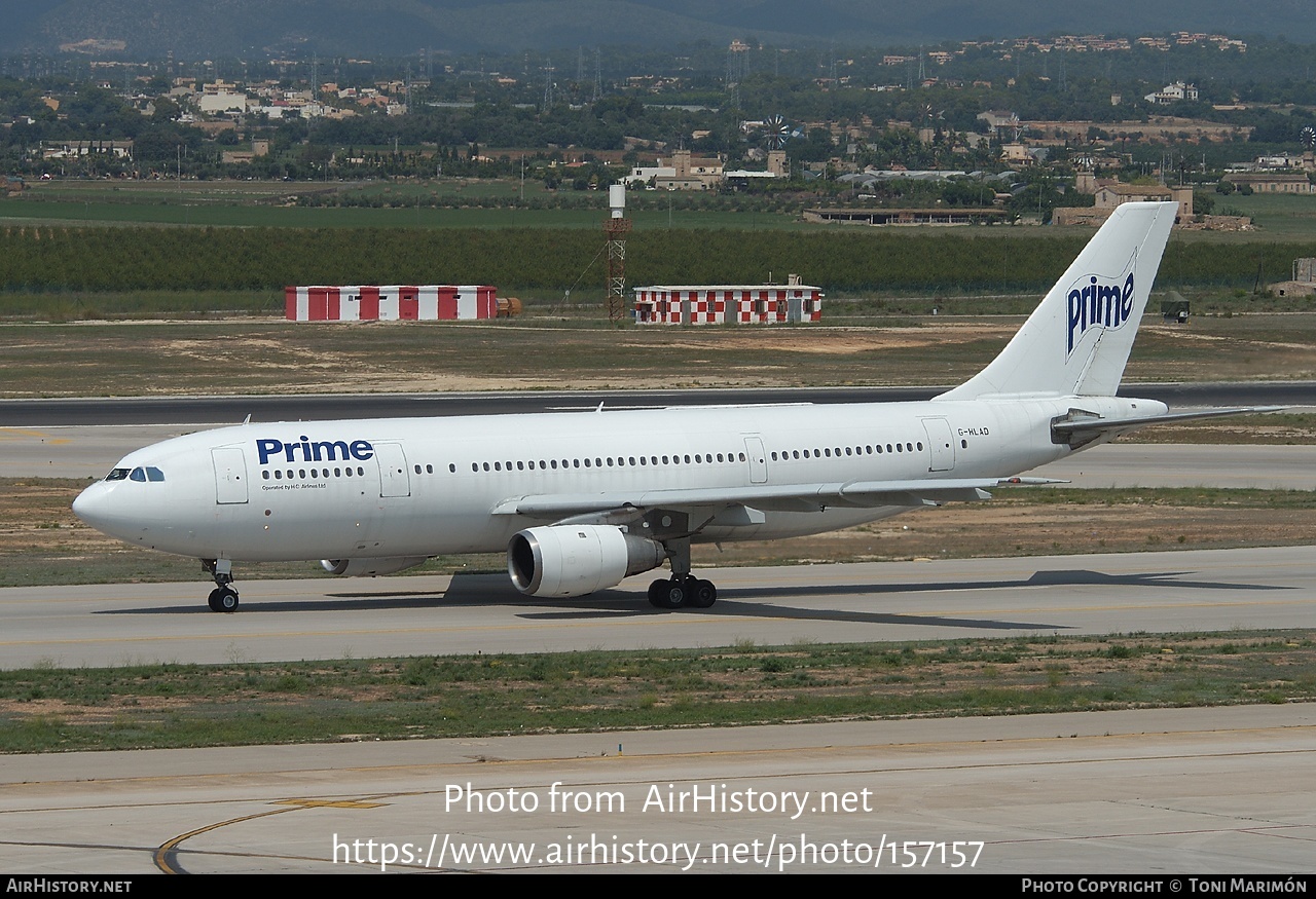 Aircraft Photo of G-HLAD | Airbus A300B4-203(F) | Prime Air | AirHistory.net #157157