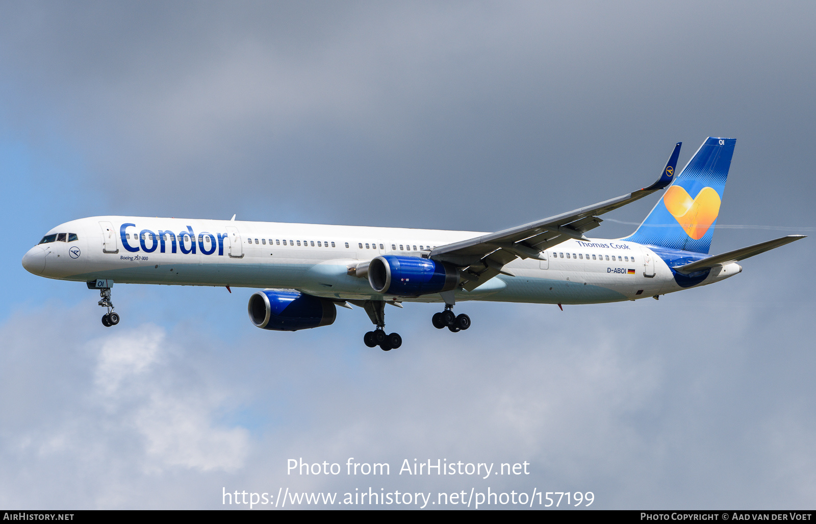 Aircraft Photo of D-ABOI | Boeing 757-330 | Condor Flugdienst | AirHistory.net #157199