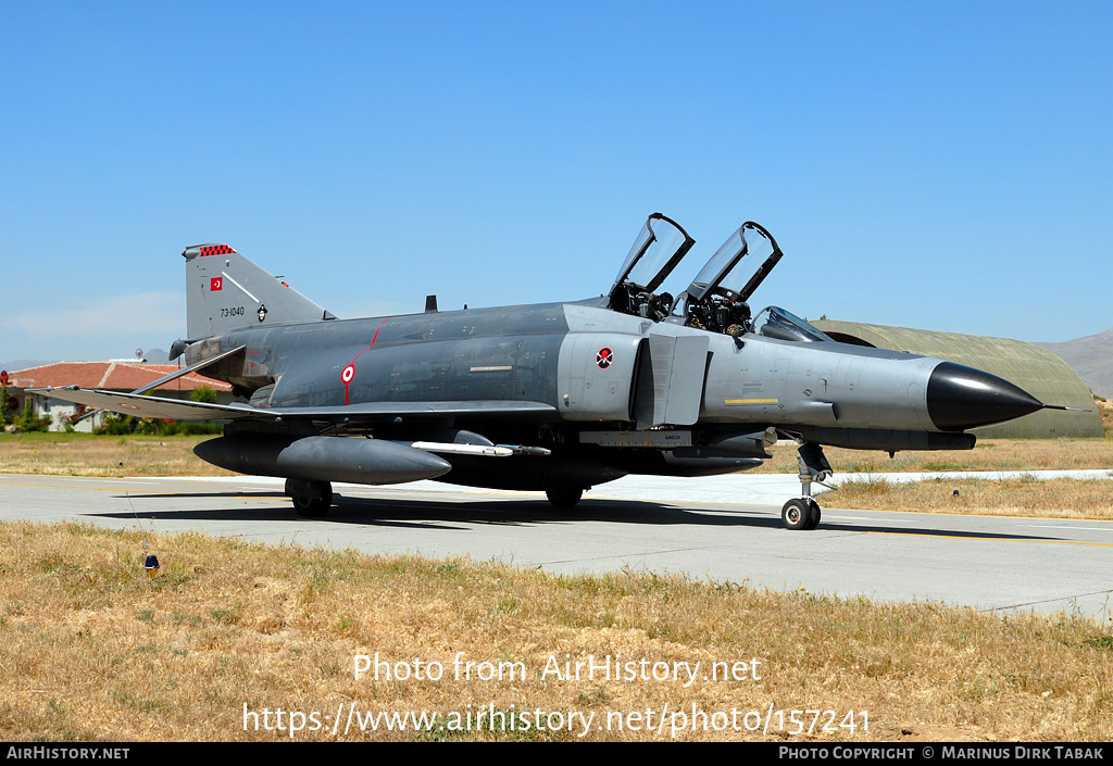 Aircraft Photo of 73-1040 | McDonnell Douglas F-4E Terminator 2020 | Turkey - Air Force | AirHistory.net #157241