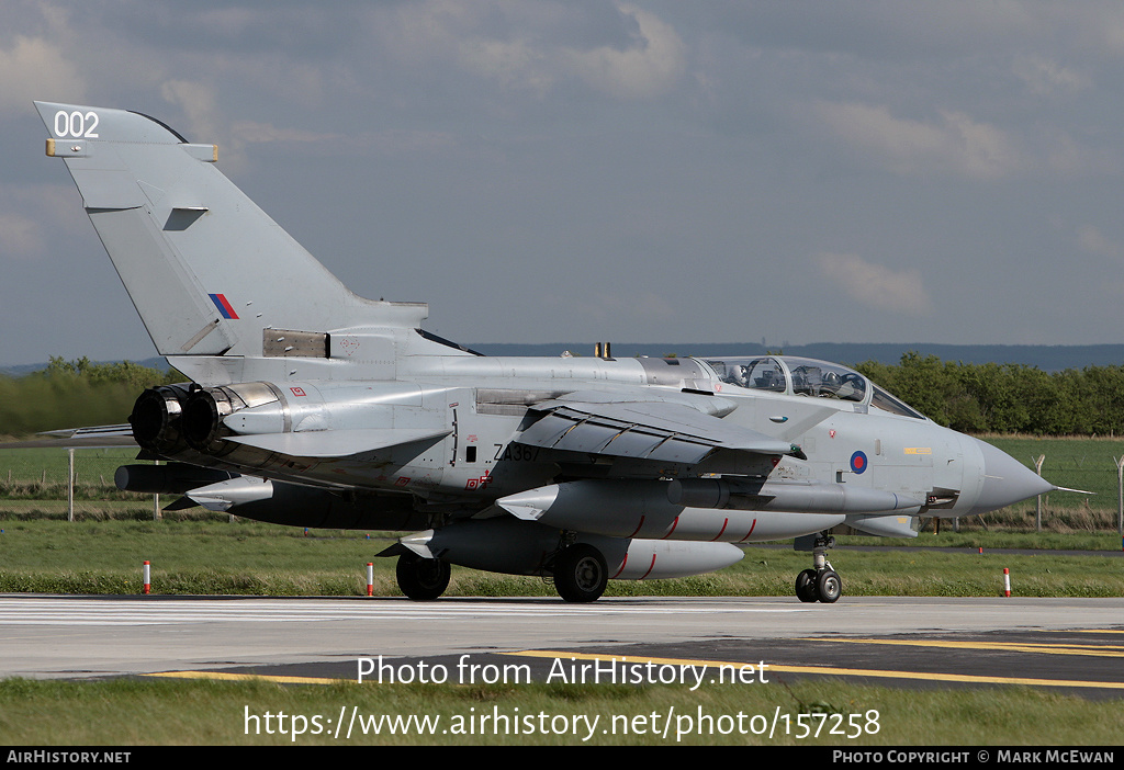 Aircraft Photo of ZA367 | Panavia Tornado GR4 | UK - Air Force | AirHistory.net #157258