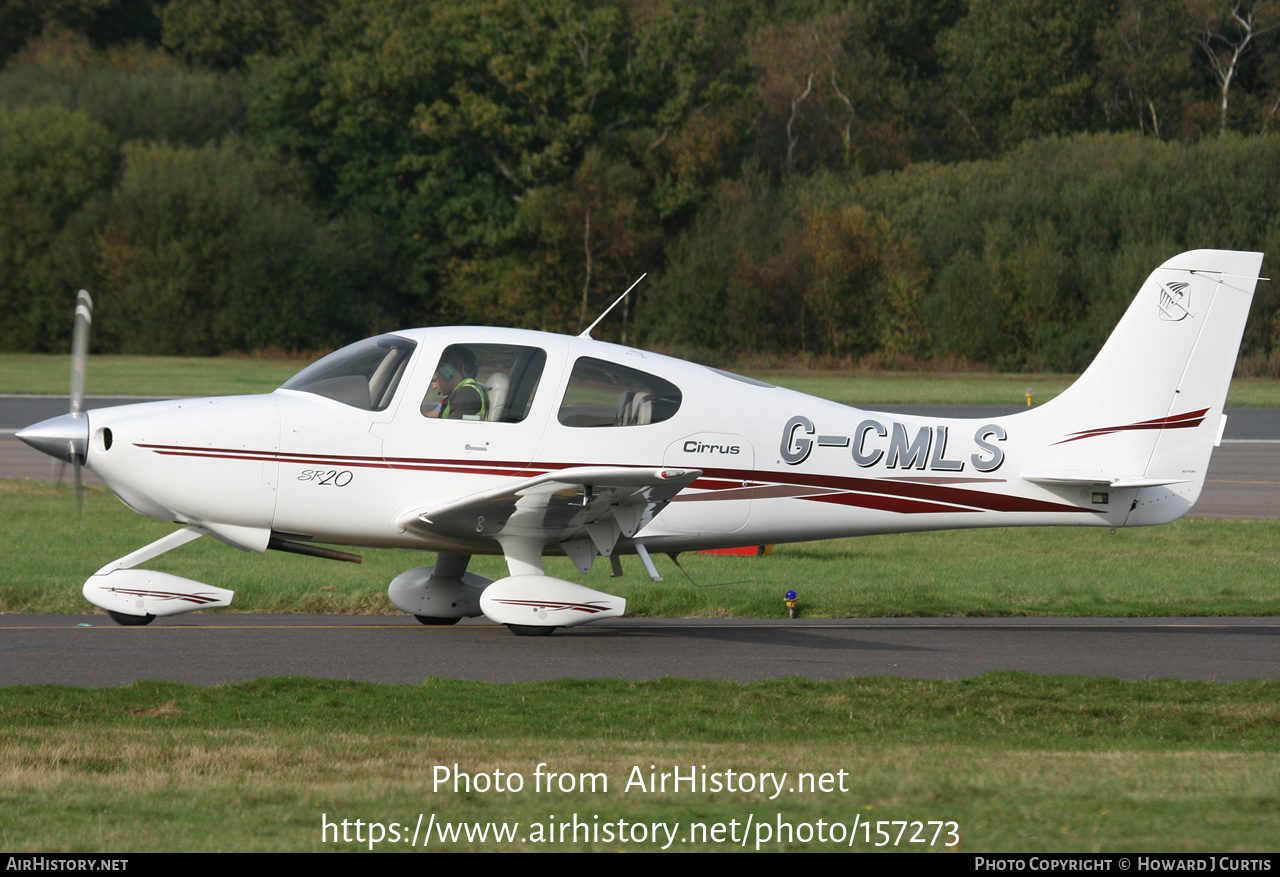 Aircraft Photo of G-CMLS | Cirrus SR-20 G1 | AirHistory.net #157273