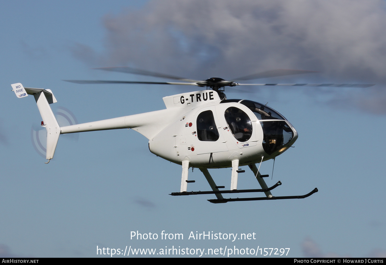 Aircraft Photo of G-TRUE | MD Helicopters MD-500E (369E) | AirHistory.net #157297