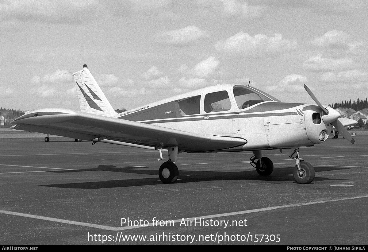 Aircraft Photo of OH-PJL | Piper PA-28-140 Cherokee | Akateeminen Lentokerho | AirHistory.net #157305