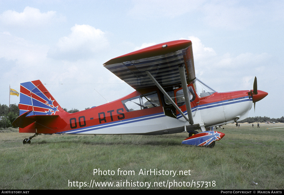 Aircraft Photo of OO-RTS | Bellanca 8KCAB Decathlon | AirHistory.net #157318