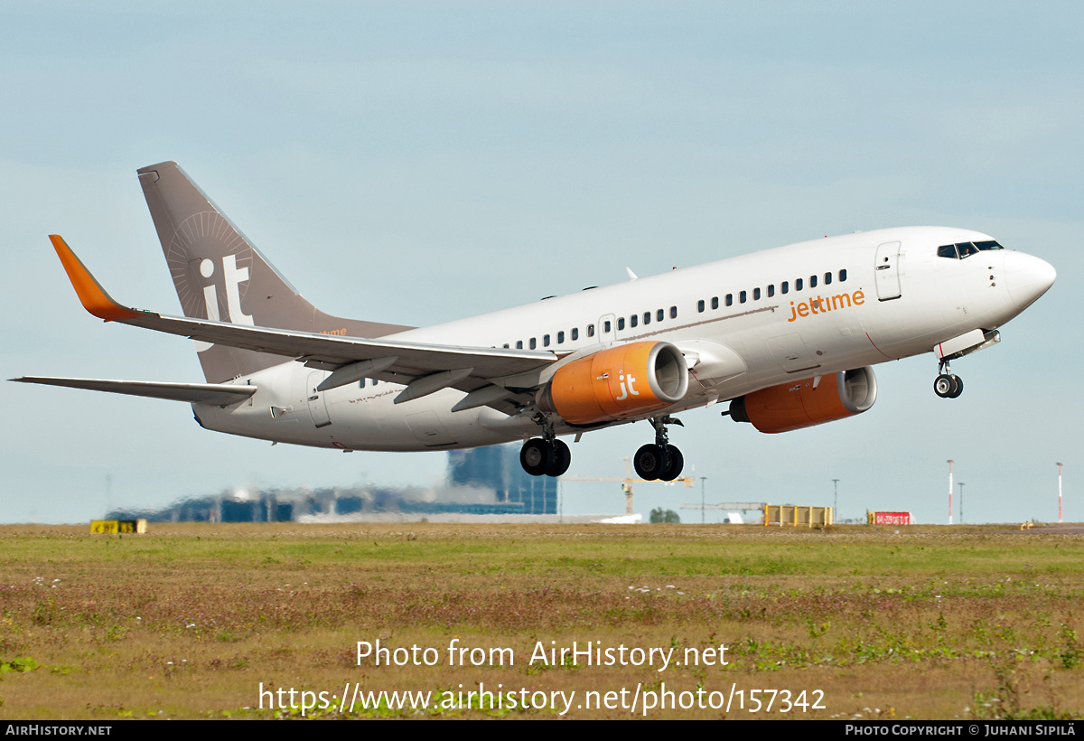 Aircraft Photo of OH-JTZ | Boeing 737-73S | Jettime | AirHistory.net #157342