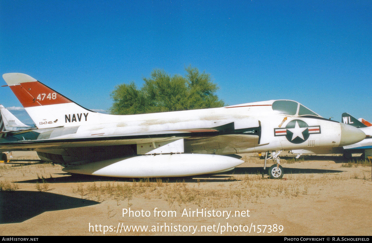 Aircraft Photo of 134748 / 4748 | Douglas F-6A Skyray (F4D-1) | USA - Navy | AirHistory.net #157389