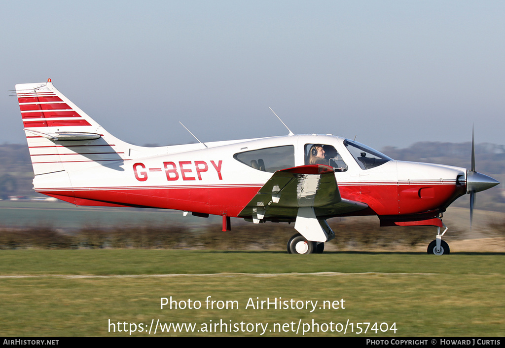 Aircraft Photo of G-BEPY | Rockwell Commander 112B | AirHistory.net #157404