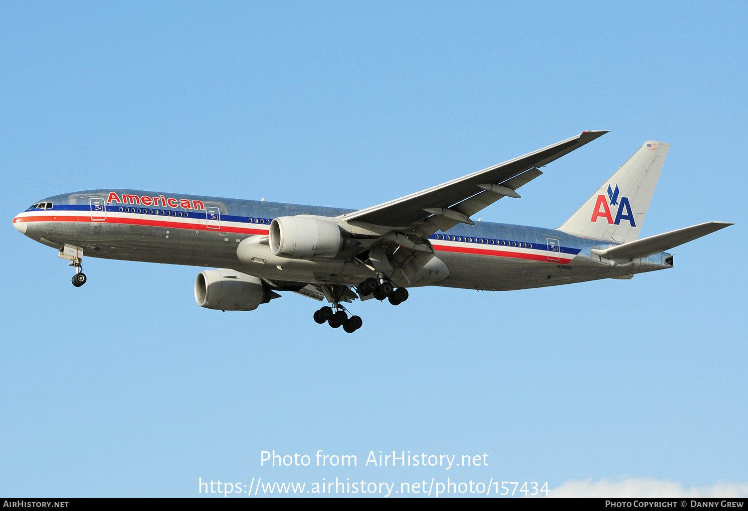 Aircraft Photo of N780AN | Boeing 777-223/ER | American Airlines | AirHistory.net #157434