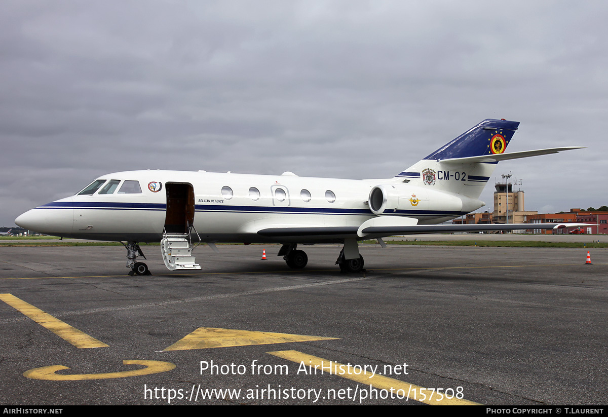 Aircraft Photo of CM-02 | Dassault Falcon 20E-5 | Belgium - Air Force | AirHistory.net #157508