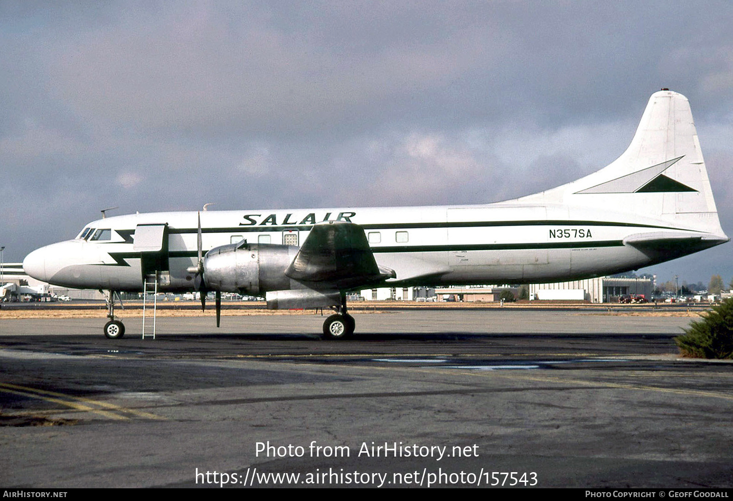 Aircraft Photo of N357SA | Convair 440-54 Metropolitan | Salair | AirHistory.net #157543