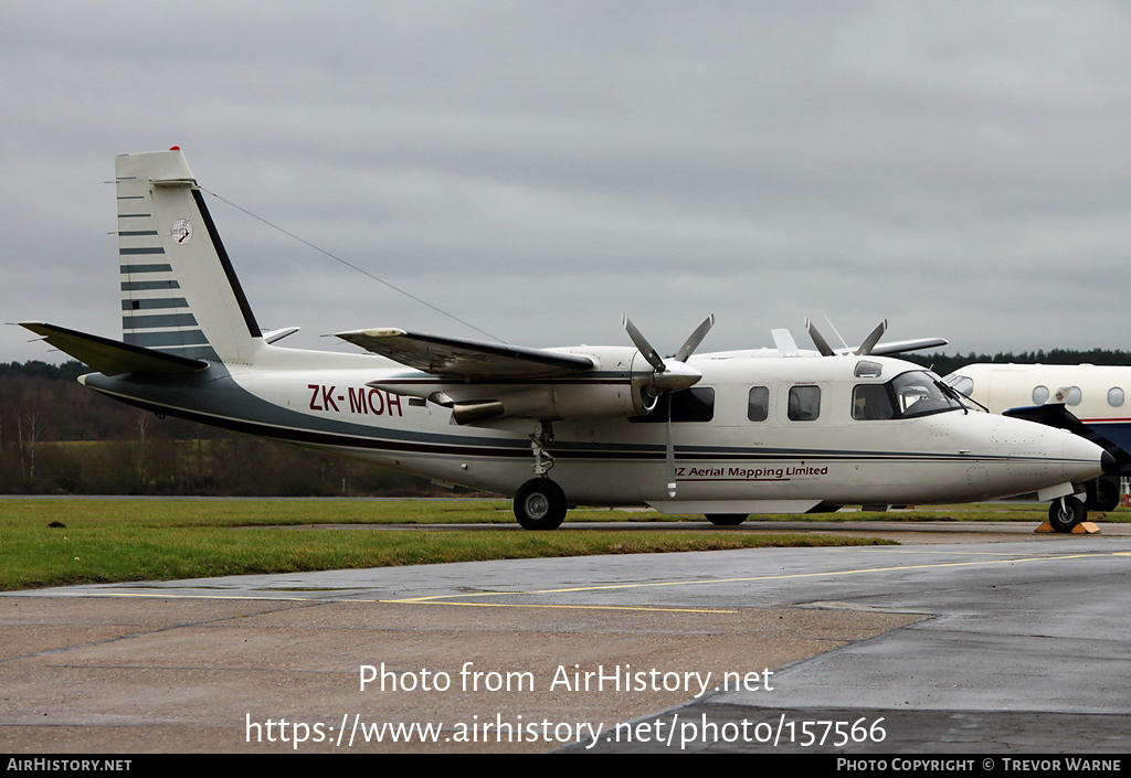 Aircraft Photo of ZK-MOH | Rockwell 690 Turbo Commander | NZ Aerial Mapping | AirHistory.net #157566