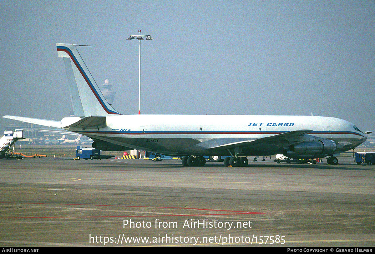 Aircraft Photo of EL-ZGS | Boeing 707-309C | Jet Cargo | AirHistory.net #157585