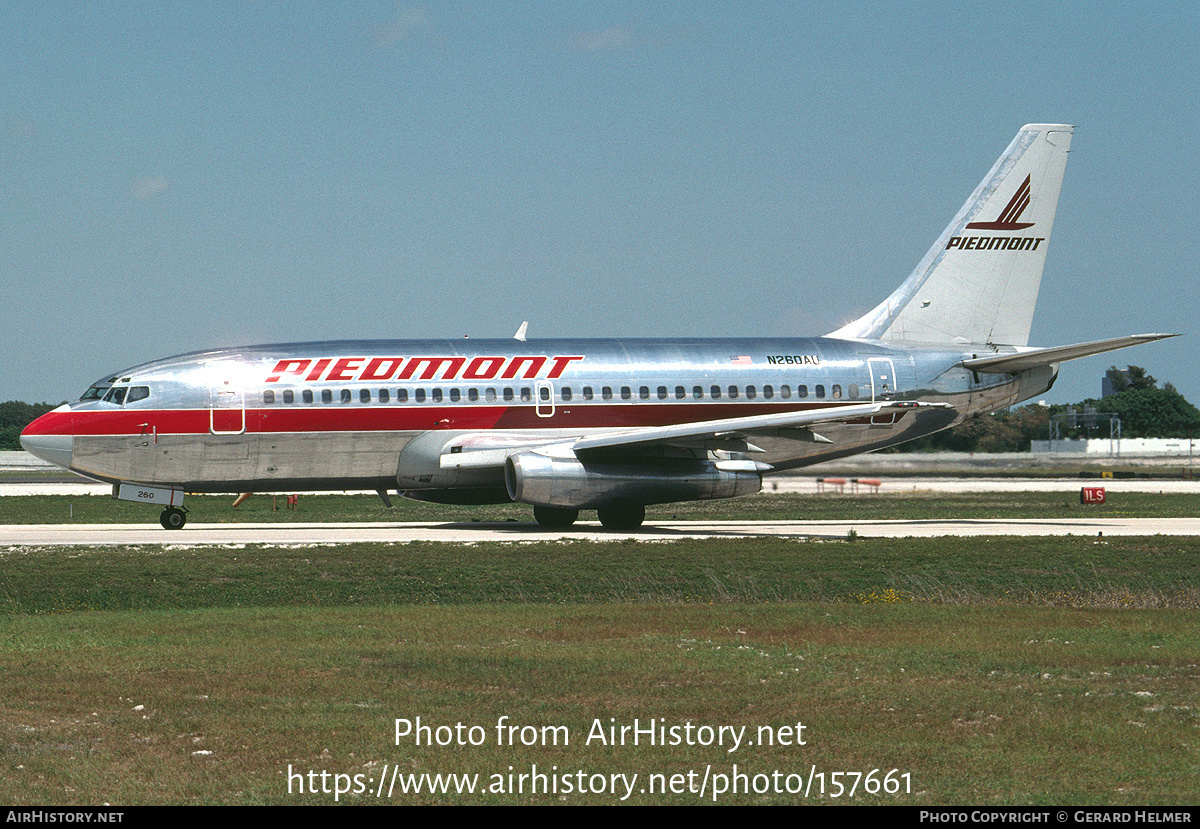 Aircraft Photo of N260AU | Boeing 737-201/Adv | Piedmont Airlines | AirHistory.net #157661