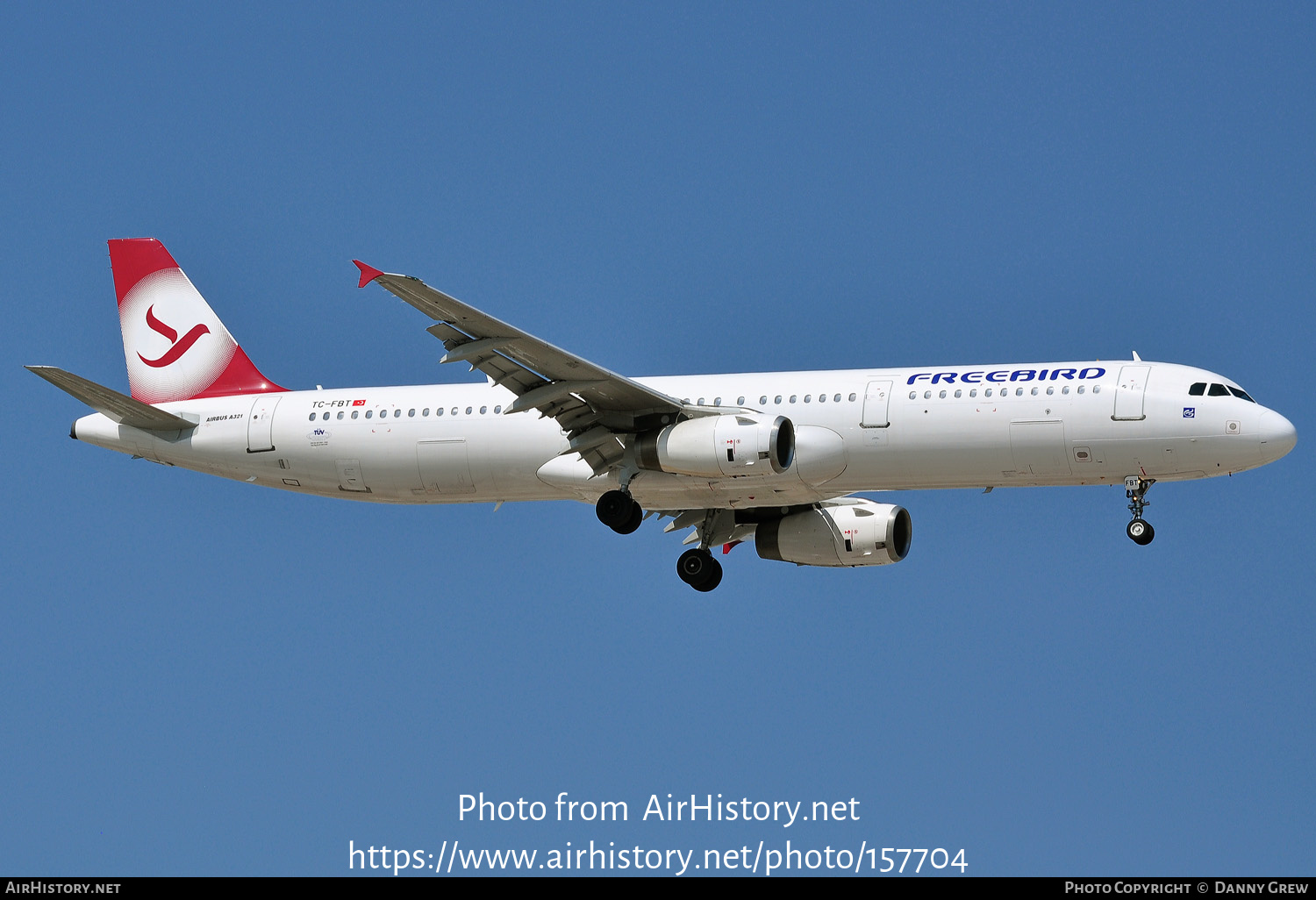 Aircraft Photo of TC-FBT | Airbus A321-231 | Freebird Airlines | AirHistory.net #157704