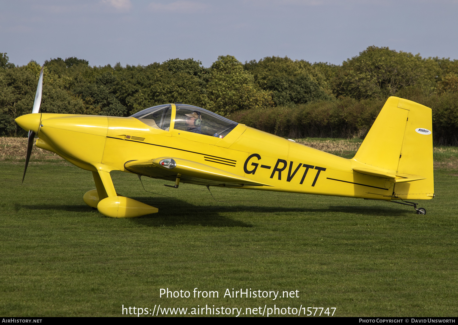 Aircraft Photo of G-RVTT | Van's RV-7 | AirHistory.net #157747