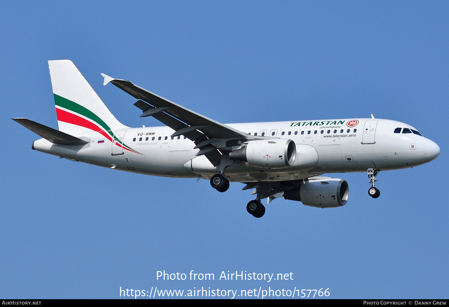 Aircraft Photo of VQ-BMM | Airbus A319-112 | Tatarstan Aircompany | AirHistory.net #157766