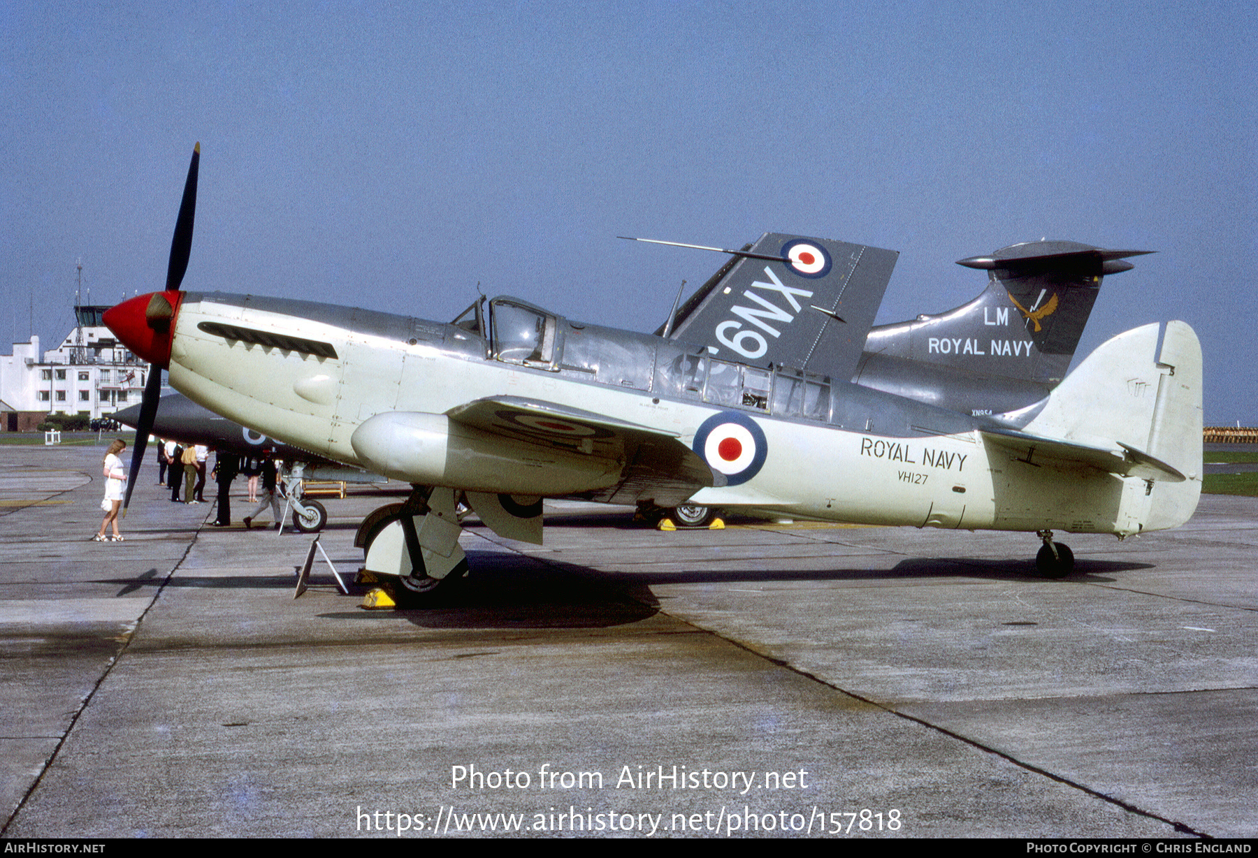 Aircraft Photo of VH127 | Fairey Firefly TT4 | UK - Navy | AirHistory.net #157818