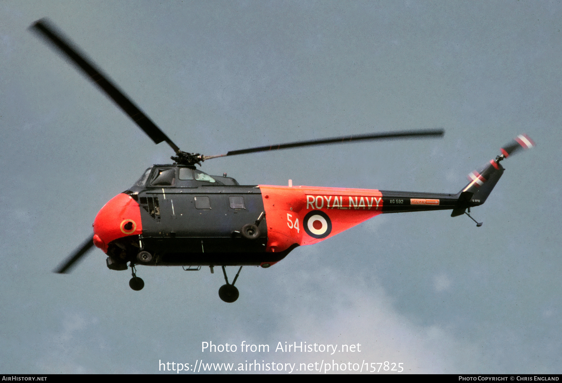 Aircraft Photo of XG592 | Westland WS-55-2 Whirlwind HAS7 | UK - Navy | AirHistory.net #157825