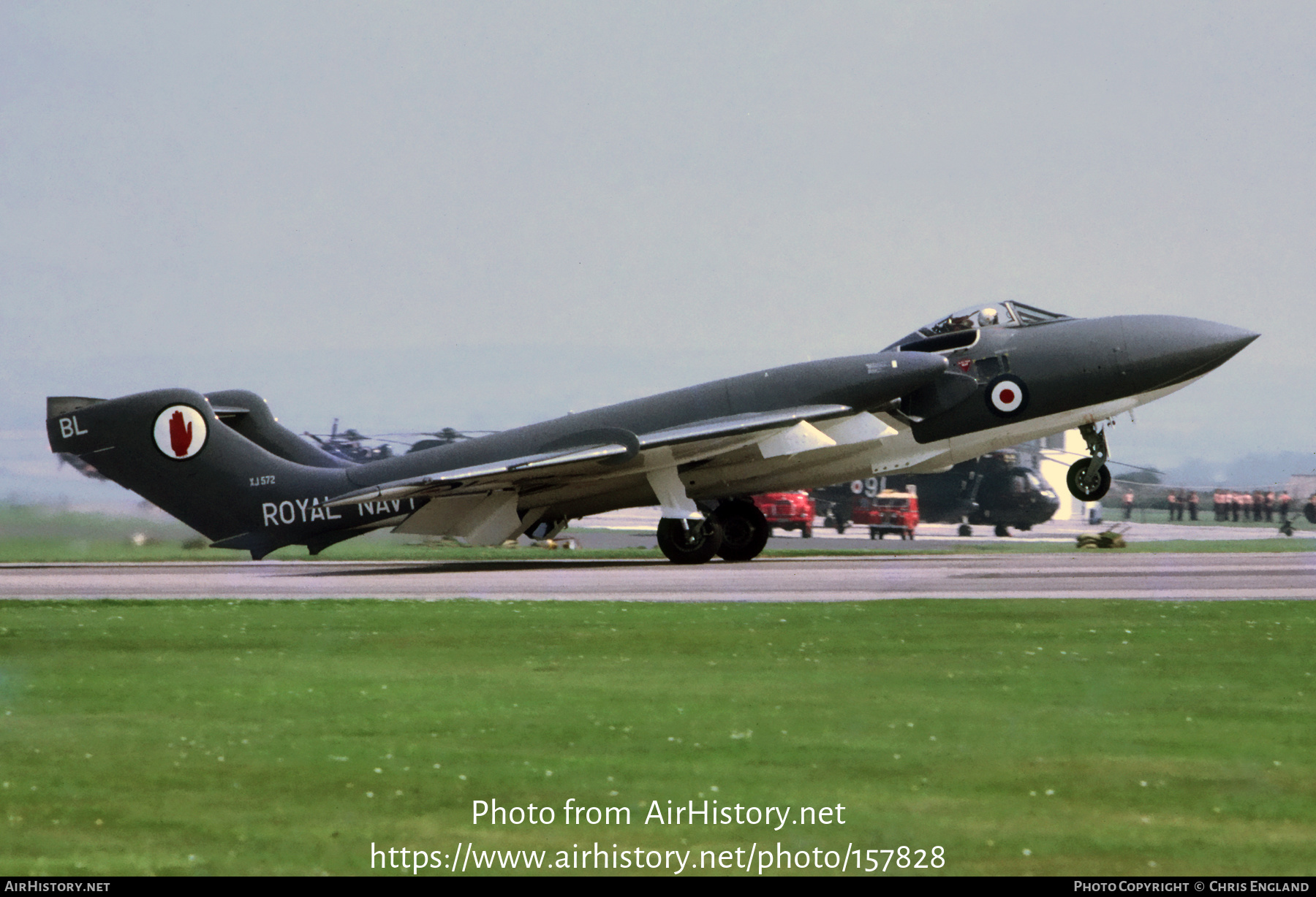 Aircraft Photo of XJ572 | De Havilland D.H. 110 Sea Vixen FAW2 | UK - Navy | AirHistory.net #157828