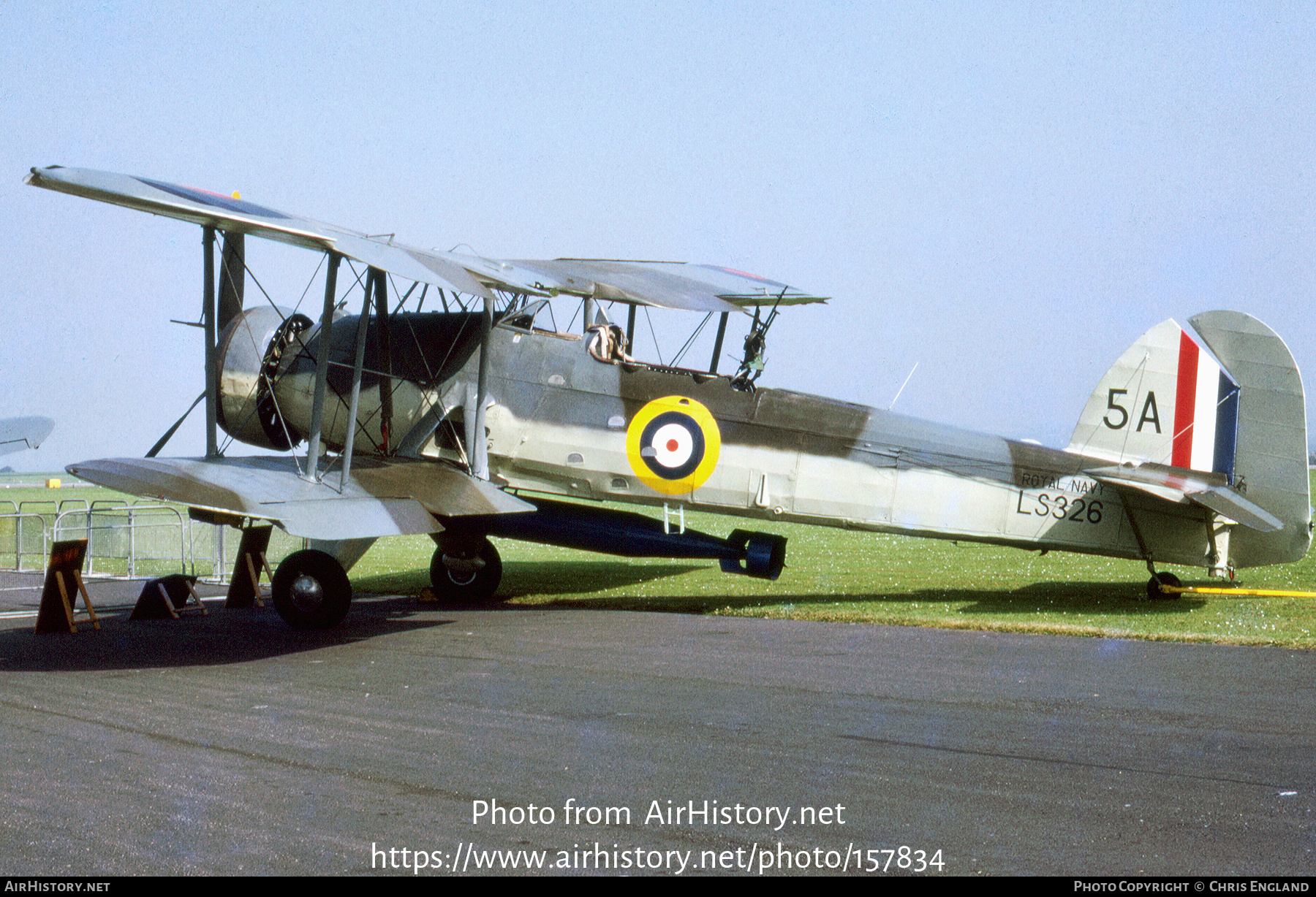 Aircraft Photo of LS326 | Fairey Swordfish Mk2 | UK - Navy | AirHistory.net #157834