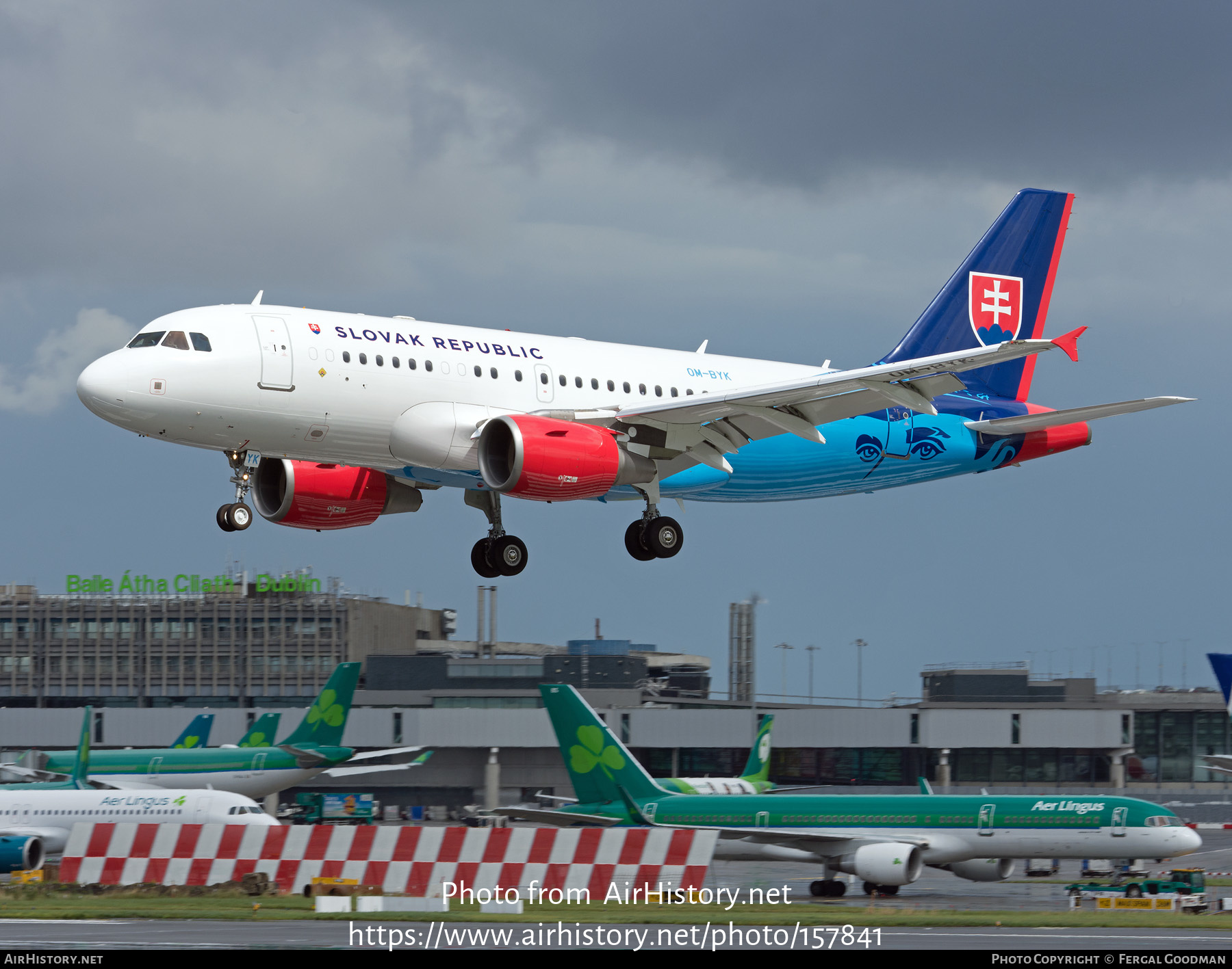 Aircraft Photo of OM-BYK | Airbus ACJ319 (A319-115/CJ) | Slovakia - Government | AirHistory.net #157841