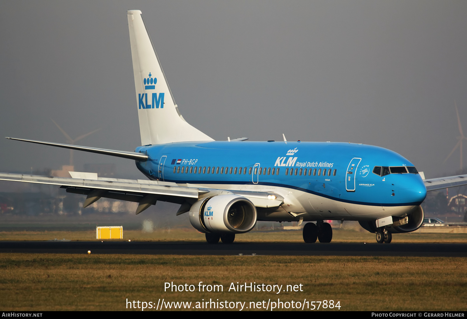 Aircraft Photo of PH-BGP | Boeing 737-7K2 | KLM - Royal Dutch Airlines | AirHistory.net #157884