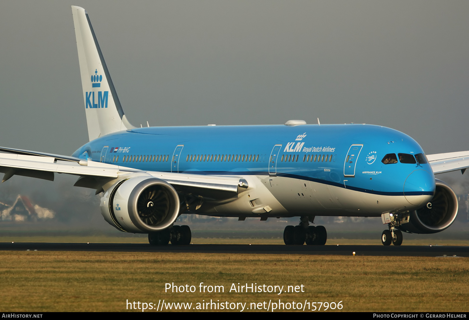 Aircraft Photo of PH-BHG | Boeing 787-9 Dreamliner | KLM - Royal Dutch Airlines | AirHistory.net #157906