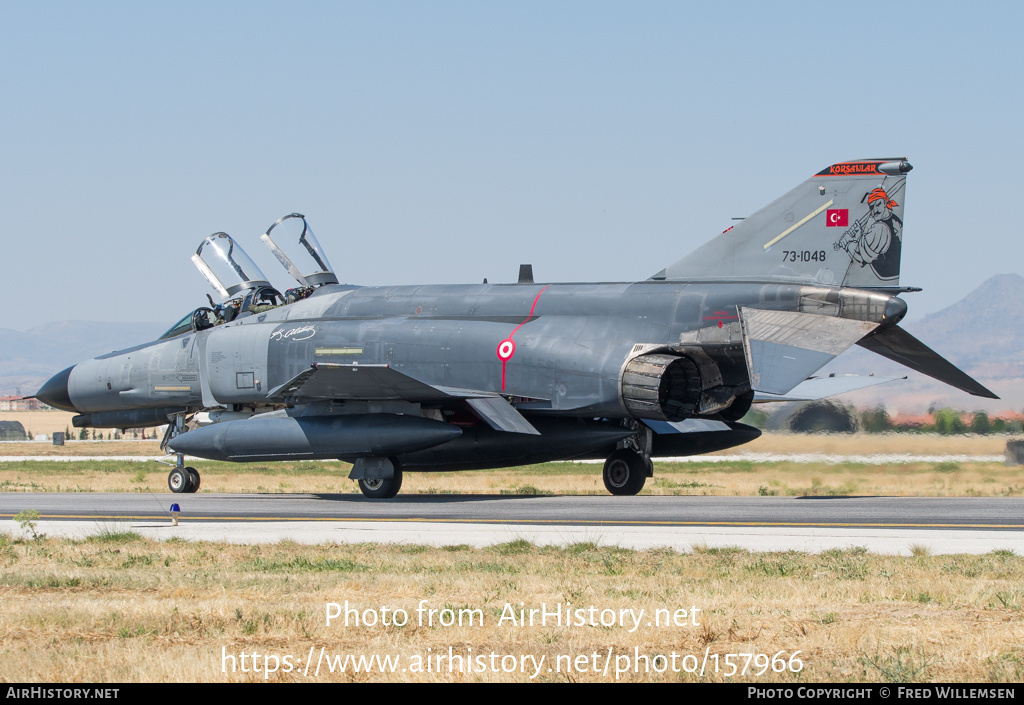 Aircraft Photo of 73-1048 | McDonnell Douglas F-4E Terminator 2020 | Turkey - Air Force | AirHistory.net #157966