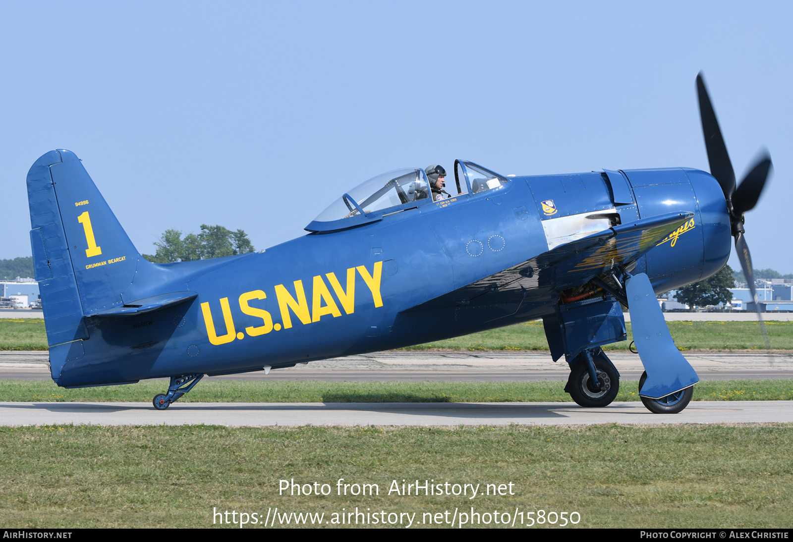 Aircraft Photo of N68RW / 94996 | Grumman F8F-2 Bearcat | USA - Navy | AirHistory.net #158050