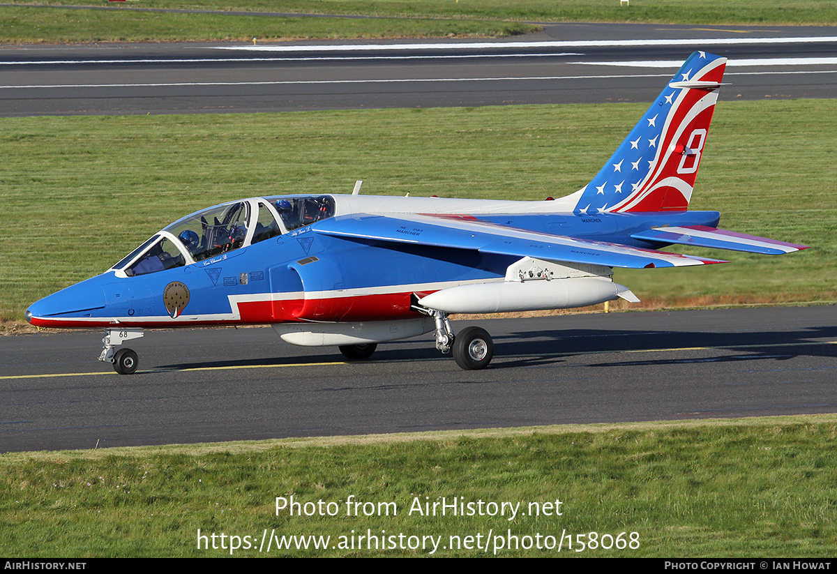 Aircraft Photo of E68 | Dassault-Dornier Alpha Jet E | France - Air Force | AirHistory.net #158068