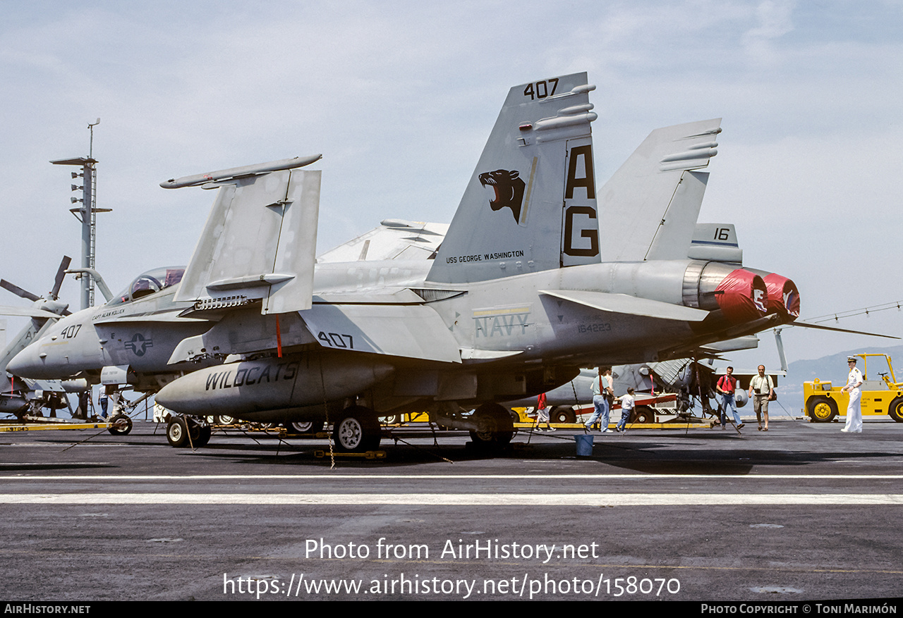 Aircraft Photo of 164223 | McDonnell Douglas F/A-18C Hornet | USA - Navy | AirHistory.net #158070