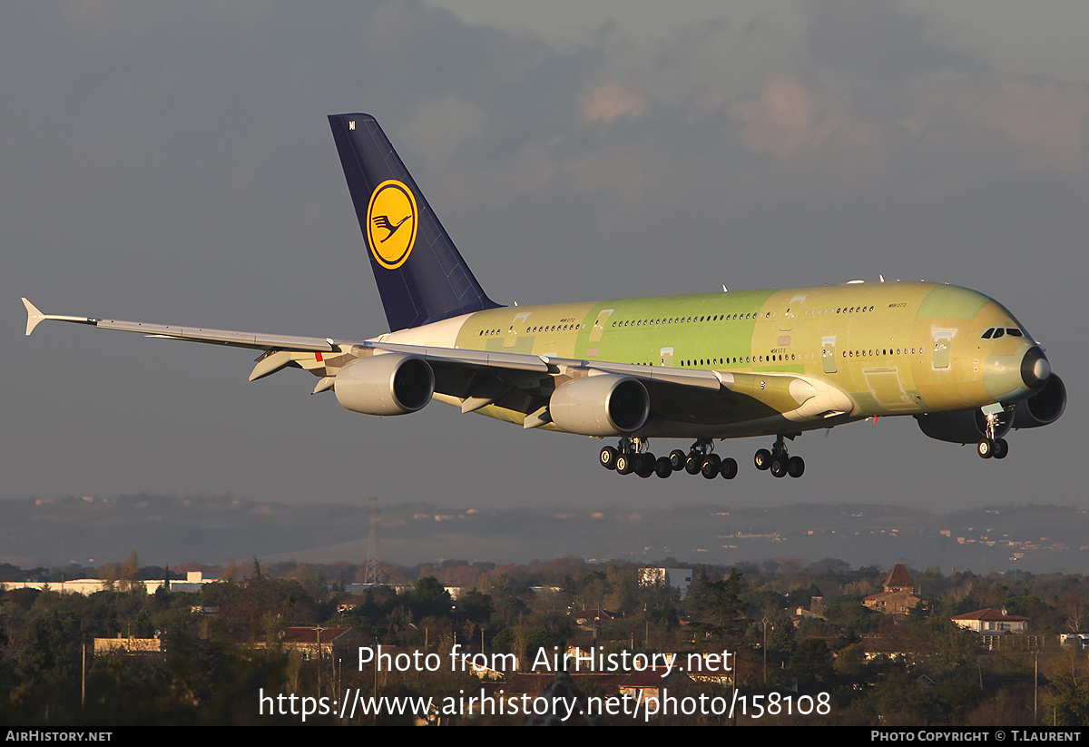 Aircraft Photo of F-WWSR | Airbus A380-841 | Lufthansa | AirHistory.net #158108