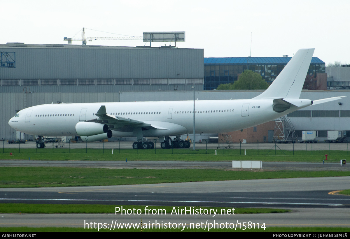 Aircraft Photo of CS-TQY | Airbus A340-313 | AirHistory.net #158114