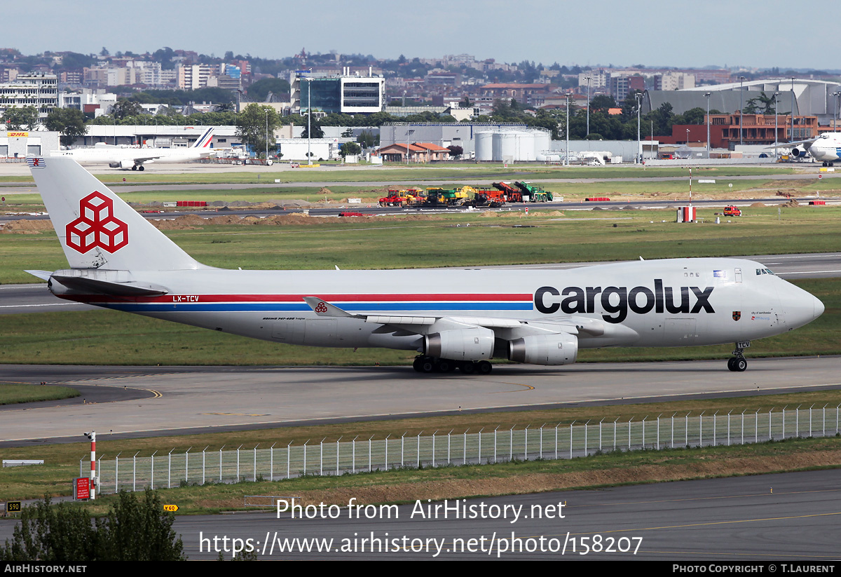 Aircraft Photo of LX-TCV | Boeing 747-4R7F/SCD | Cargolux | AirHistory.net #158207