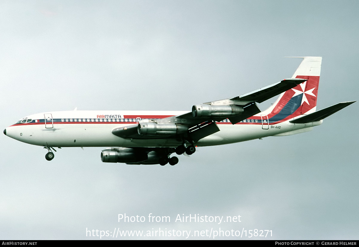 Aircraft Photo of 9H-AAO | Boeing 720-047B | Air Malta | AirHistory.net #158271