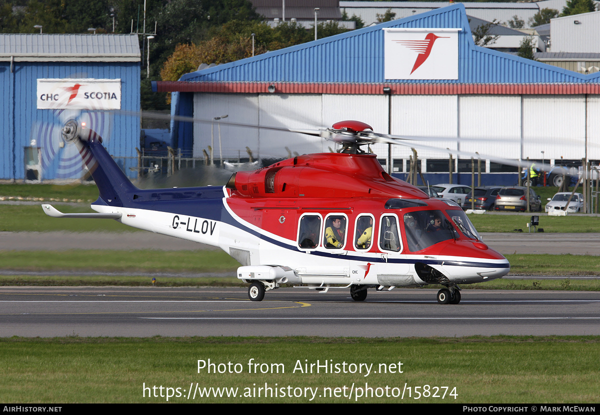 Aircraft Photo of G-LLOV | AgustaWestland AW-139 | CHC Helicopters | AirHistory.net #158274