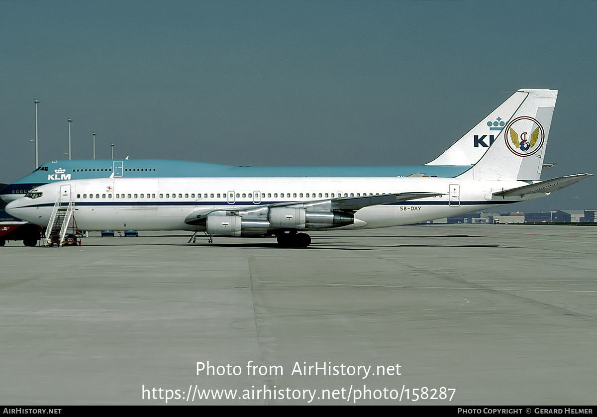 Aircraft Photo of 5B-DAY | Boeing 707-338C | Avistar Airlines | AirHistory.net #158287