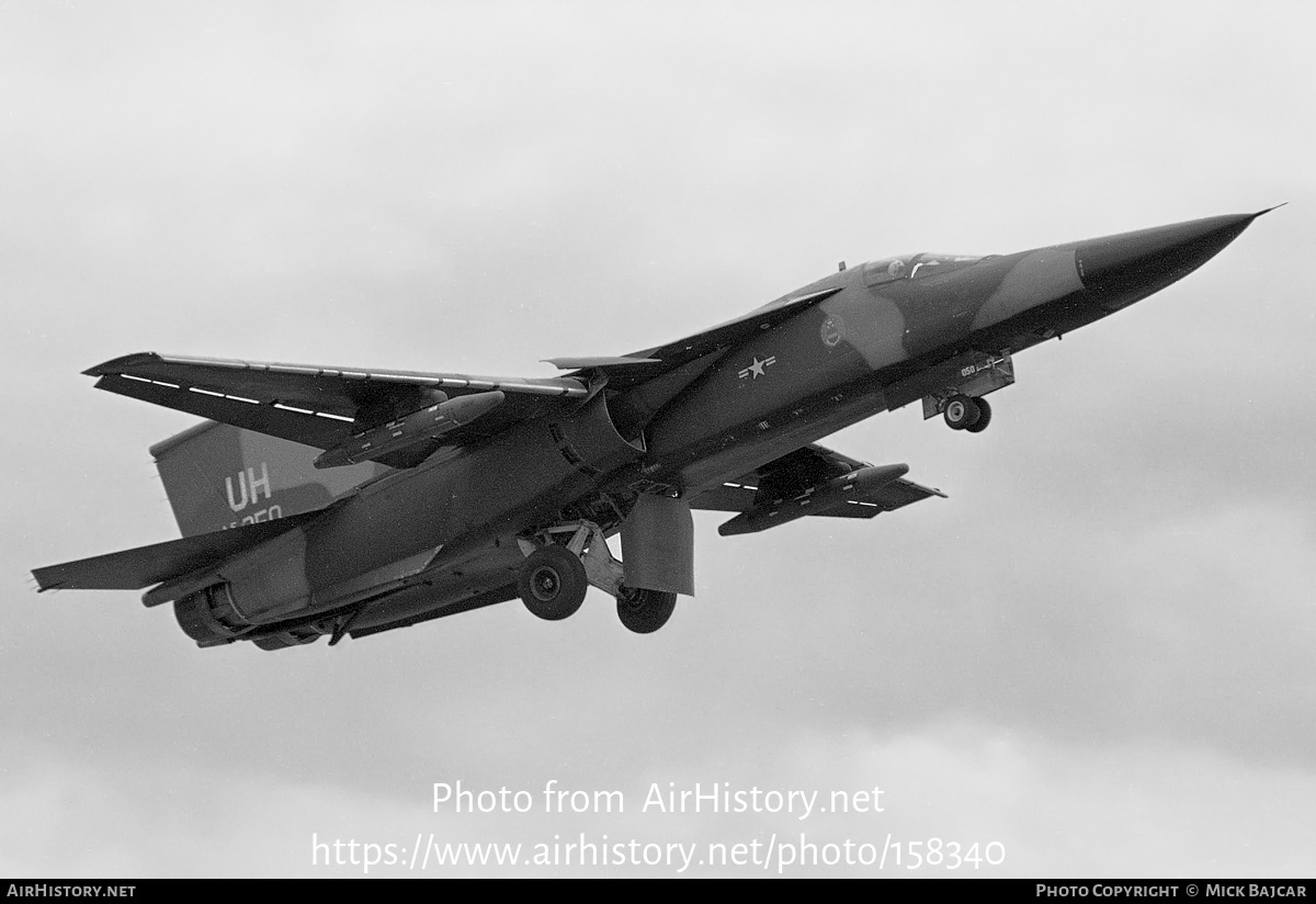 Aircraft Photo of 68-0050 / AF68-050 | General Dynamics F-111E Aardvark | USA - Air Force | AirHistory.net #158340