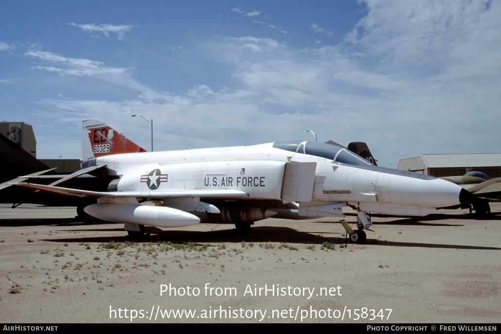 Aircraft Photo of 66-0329 / 60329 | McDonnell Douglas NF-4E Phantom II | USA - Air Force | AirHistory.net #158347