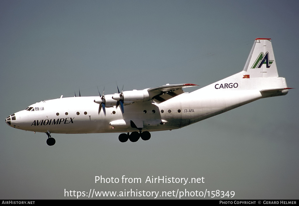 Aircraft Photo of Z3-AFA | Antonov An-12BP | Avioimpex | AirHistory.net #158349