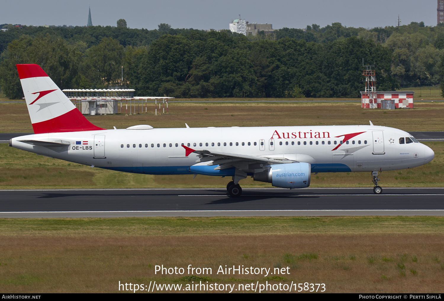 Aircraft Photo of OE-LBS | Airbus A320-214 | Austrian Airlines | AirHistory.net #158373