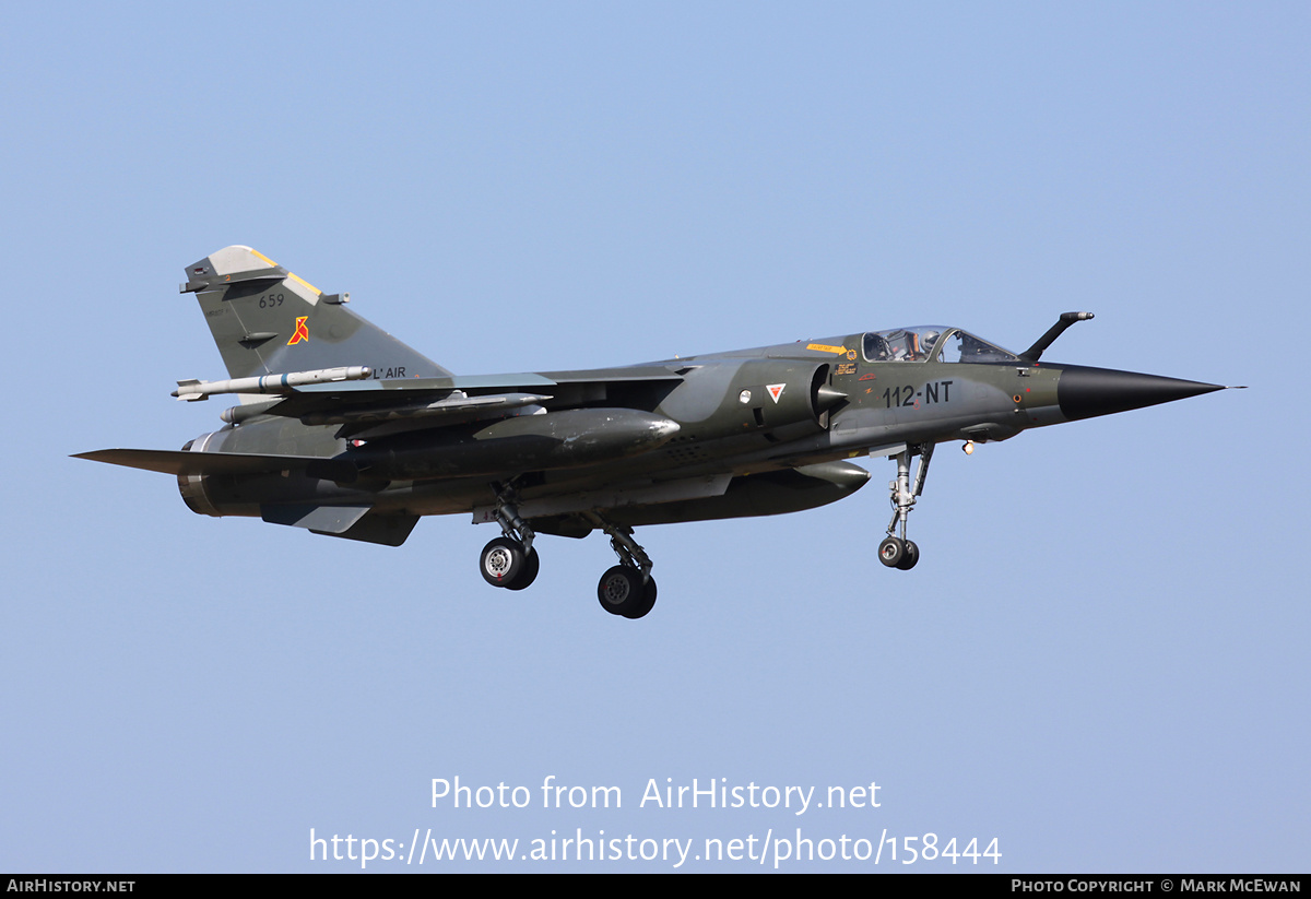 Aircraft Photo of 659 | Dassault Mirage F1CR | France - Air Force | AirHistory.net #158444