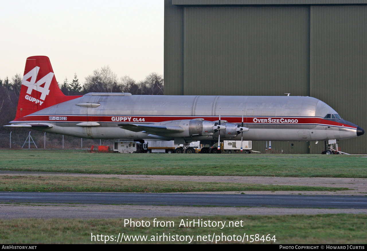 Aircraft Photo of RP-C8023 | Conroy CL-44-O Guppy | HeavyLift Cargo Airlines | AirHistory.net #158464