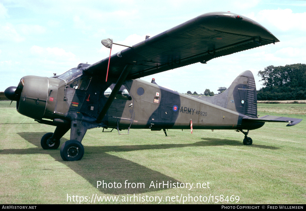 Aircraft Photo of XP820 | De Havilland Canada DHC-2 Beaver AL.1 | UK - Army | AirHistory.net #158469