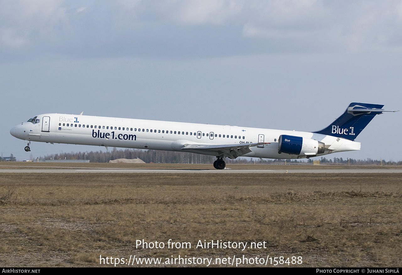 Aircraft Photo of OH-BLD | McDonnell Douglas MD-90-30 | Blue1 | AirHistory.net #158488