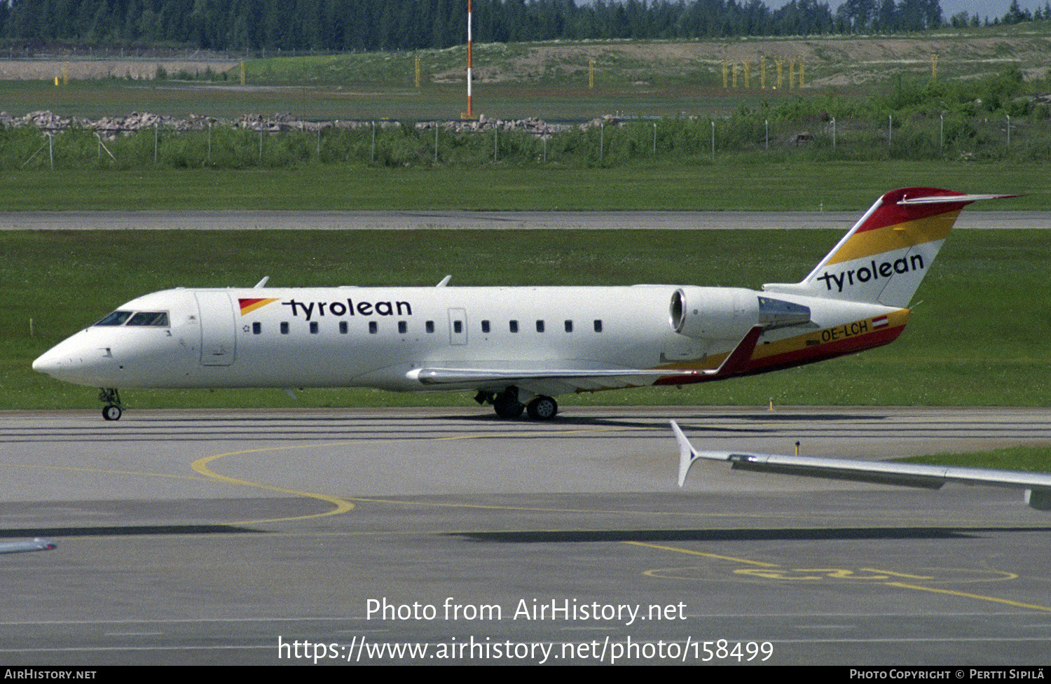 Aircraft Photo of OE-LCH | Canadair CRJ-200LR (CL-600-2B19) | Tyrolean Airways | AirHistory.net #158499